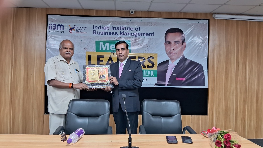 ‘Meet the Leader’ Program with Gaurav Shandilya at IIBM